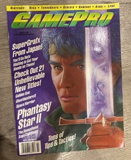 GamePro Magazine Vol. 1 No. 8 March 1990 SperGrafx Phantasy Star II