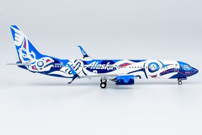 1:400 NG Model Alaska BOEING 737-800 Passenger Airplane Diecast Aircraft Model