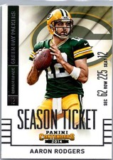 2014 Panini Contenders Aaron Rodgers Card #63 Green Bay Packers 