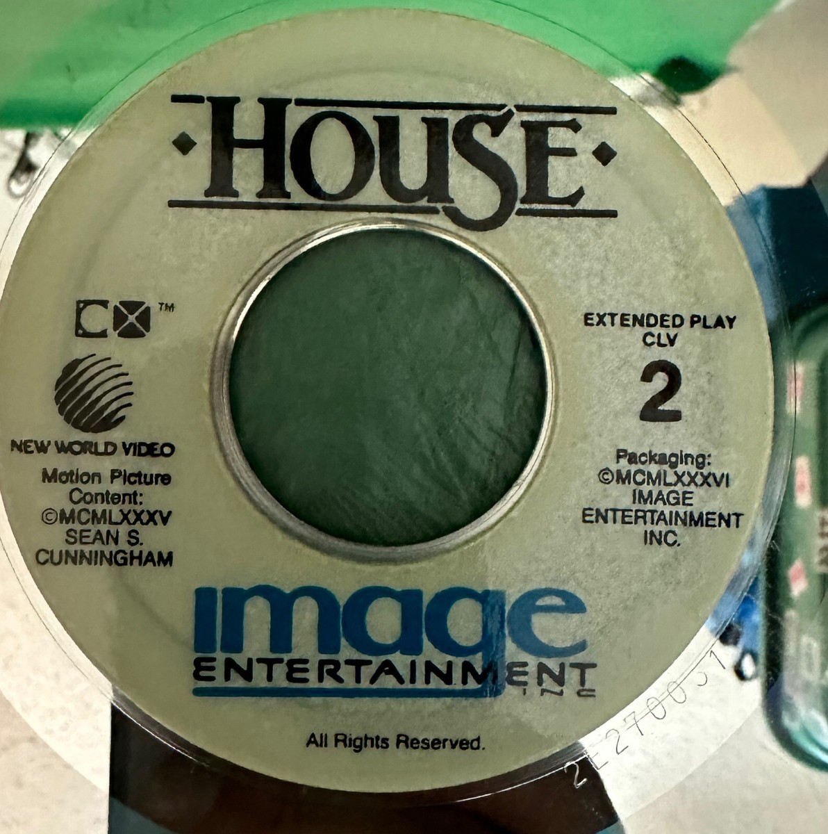 House: Ding Dong. You're Dead Laserdisc Horror Movie. | eBay