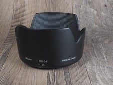 Genuine Nikon HB-34 Camera Lens Hood AF-S 55-200mm f/4-5.6G VR VR II / 85mm OEM