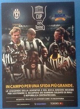 Juventus V Boca Football Legends Unesco Cup Sep 2015 Italy Torino 