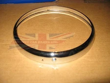 Brand New Chrome Light Headlight Headlamp Rim Trim Ring MGA Austin Healey Bugeye