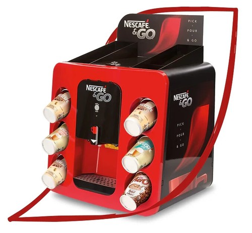 Nescafe &GO Sleeves - Coffee Tea Hot Chocolate InCup Vending Cups {16 Cups} - Picture 2 of 22