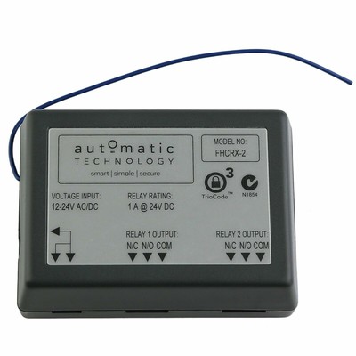 ATA FHCRX2 Dual Channel Garagentor Tor TrioCode Empfänger Blaues Kabel 62848