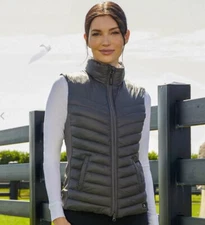 R.J. Classics Chloe Ladies Wind Defense Vest - Magnet Grey