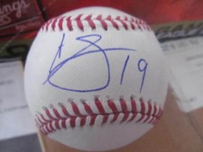 Andrelton Simmons Atlanta Braves SIgned MLB  Baseball COA