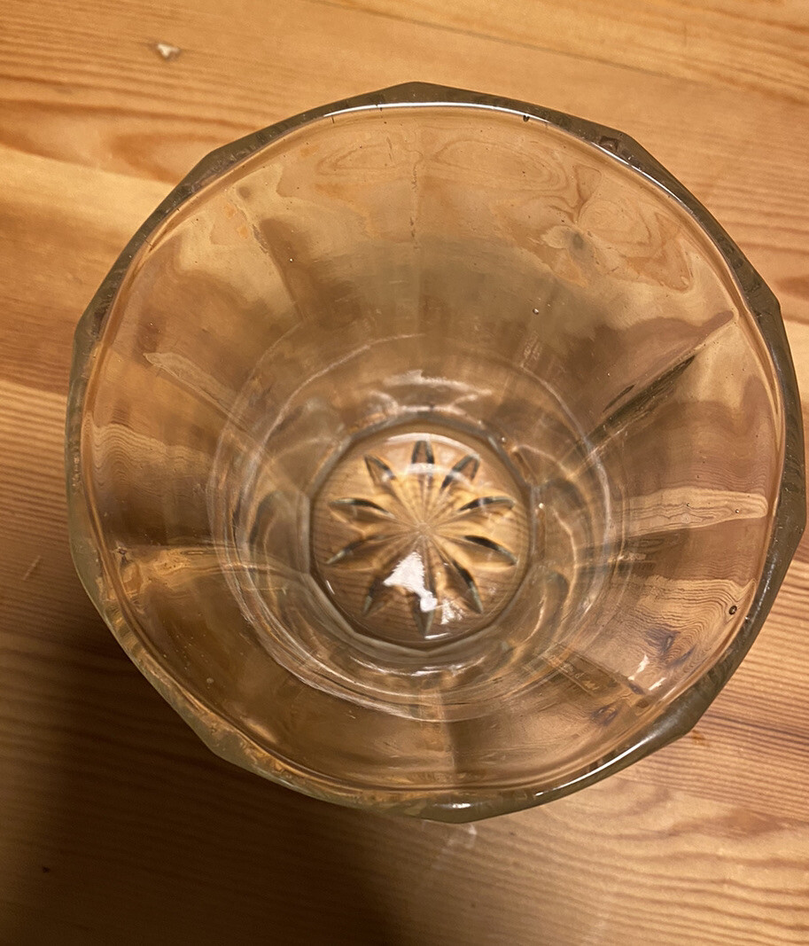 Vintage glass vase eBay