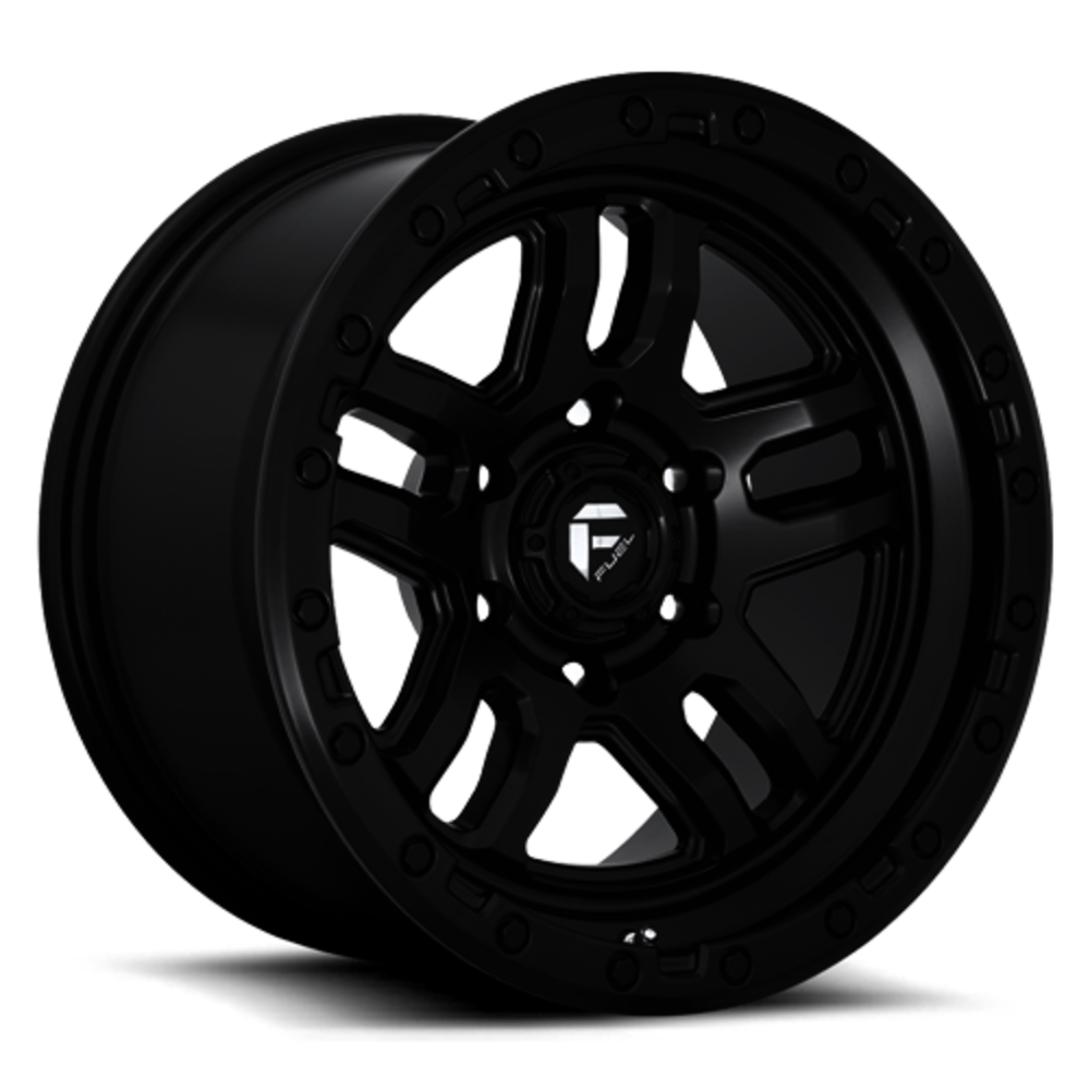 4 NEW MATTE BLACK FUEL WHEELS AMMO D700 18X9 6135 (111685) eBay
