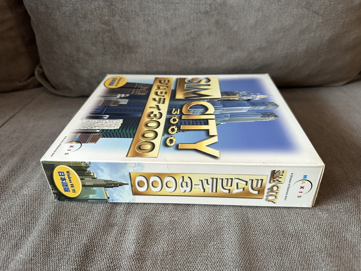 SimCity シムシティ 3000 デジキューブ版 tf8su2k Sim City 3000 Unlimited - Japanese Big Box Edition PC | eBay