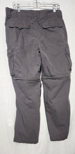 SONOMA Cargohose Herren 34 x 30 grau Utility Hose Taschen 34x30 wandelbar - Bild 7 von 16