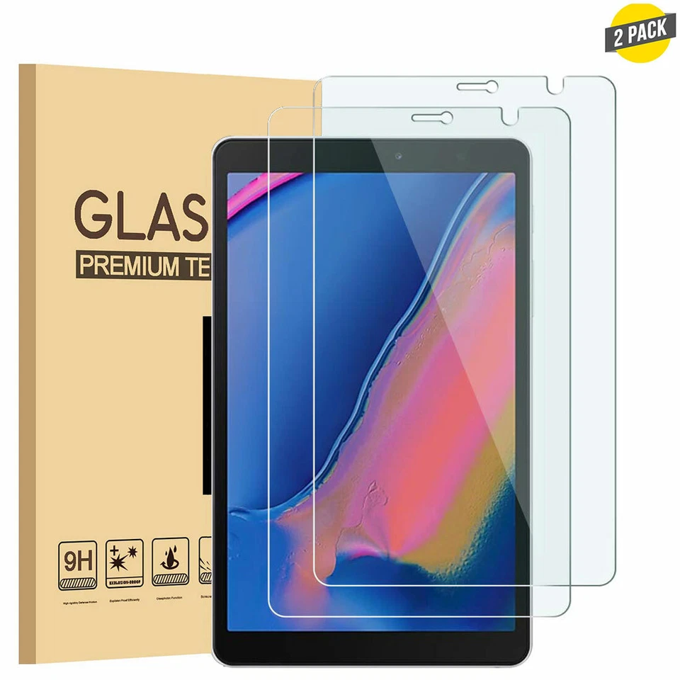 2PCS Tempered Glass Screen Protector for iPad/Amazon Fire/Samsung/ Lenovo Tablet - Image 3 of 4