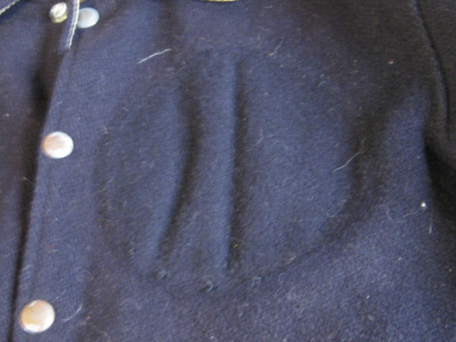 VINTAGE PONY LEAGUE PATCH LETTERMANS GIACCA 1959 NOME LUNGA SPIAGGIA CALIFORNIA