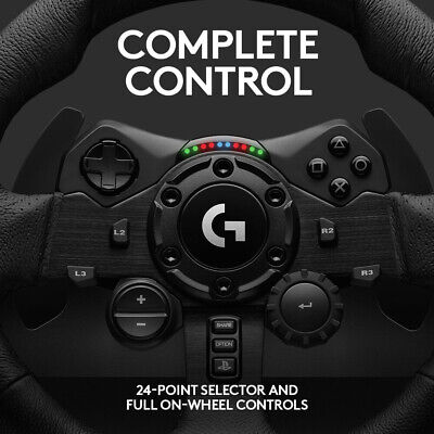 Logitech G923 Gaming Steering Wheel and Pedals Racing Driving