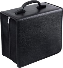 400 Discs Portable CD DVD Organizer Storage Koskin Wallet Holder Bag Case Album