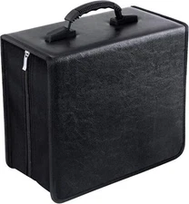 400 Discs Portable CD DVD Organizer Storage Koskin Wallet Holder Bag Case Album