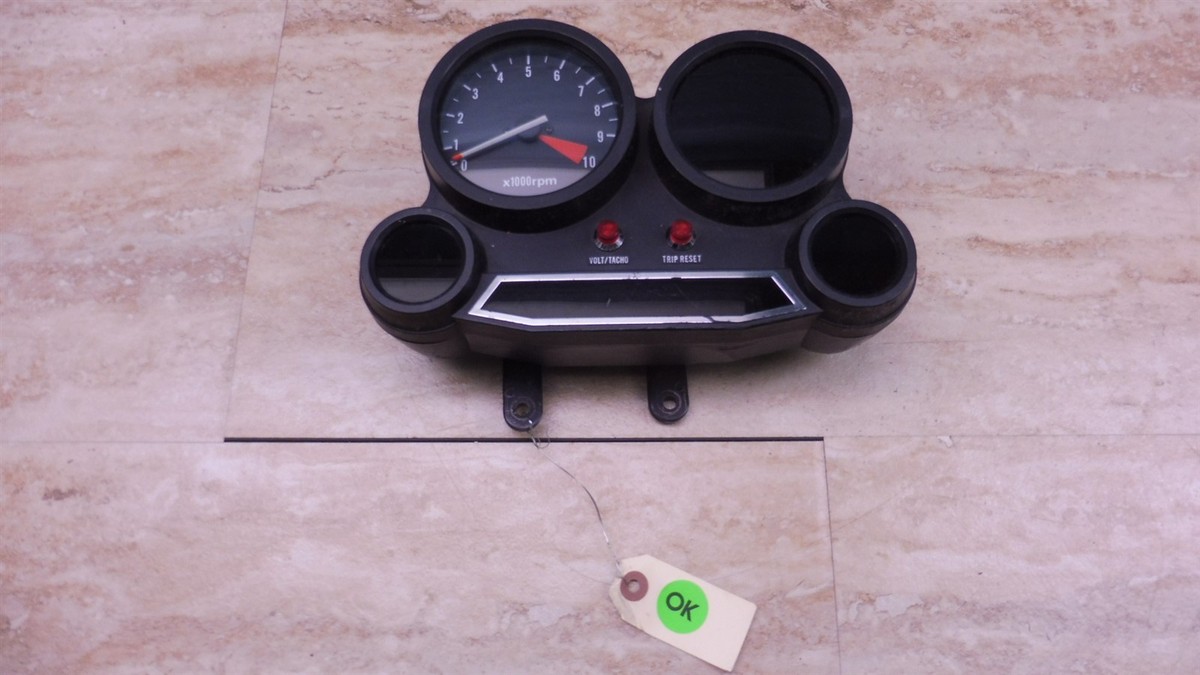 1985-87 Kawasaki ZX600 Ninja Gauge Cluster Housing Dials