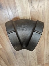 4" Cast Iron 45 Degree Elbow Class 125 - MADE IN USA - ANVIL - FACTORY NEW