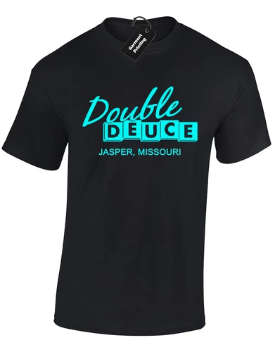 Double Deuce Jasper Missouri Retro Movie Film Unisex T-Shirt - Picture 2 of 10