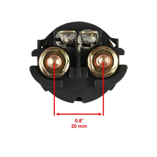 Starter And Relay Solenoid for Kawasaki Bayou 400 KLF400B 4X4 1993-1999 - Picture 4 of 8