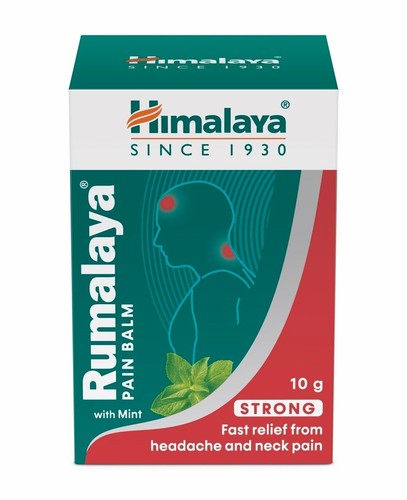 Himalaya Pain Balm Strong with mint - 10g & Quick-acting headache and body ache - Picture 6 of 7