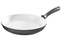 Bratpfanne 24Cm Aluguss Keramik Induktion Schwarz Weiß Oslo