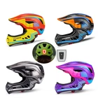 ROCKBROS Kids Full Face Helmet Lightweight Toddler BikeHelmet Detachable Age3-16