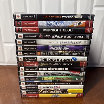 Sony (PS2) PlayStation 2 Assorted Games Lot - 16 Bundle