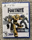 Fortnite Transformers Pack PlayStation 5 PS5 New 1000 V Bucks  Next Day Ship