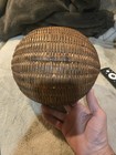 ANTIQUE 19th CENTURY APPALACHIAN PRIMITIVE SPLINTER BUTTOCKS BASKET  — photo 3