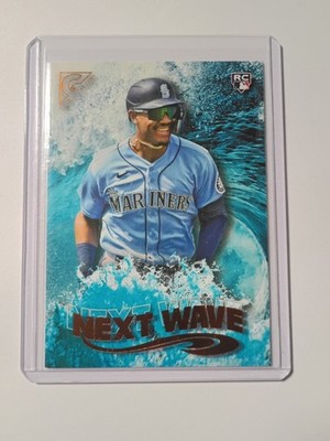 2022 Topps Gallery - Next Wave Julio Rodriguez #NW-23 Orange /25 (RC)