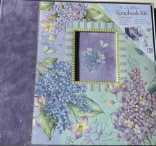 K Company Brenda Walton Juliana Scrapbook Album Kit 12 x 12 Paper Stickers