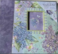 K&Company Brenda Walton “Juliana” Scrapbook Album Kit 12” x 12” Paper & Stickers