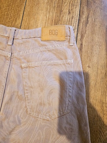 BDG Urban Outfitters Puddle Jeans Swirl Size W30 L32 - Picture 7 of 8
