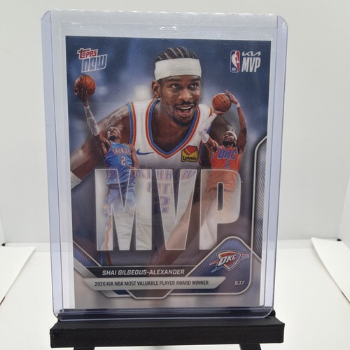 Shai Gilgeous-Alexander – Shai Gilgeous-Alexander - 2025-26 NBA Topps NOW® - Card MVPA - PR: 26098