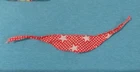 Vintage Barbie Item - Vintage Barbie Family Red Dotted Scarf with Stars