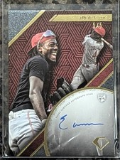 2024 Diamond Icons Diamond Drip Red Elly De La Cruz RC Autograph #'d 5/5 Auto