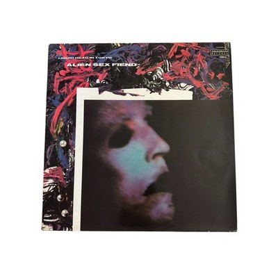 Alien Sex Fiend Liquid Head In Tokyo LP 1985 Anagram Records Goth Post Punk