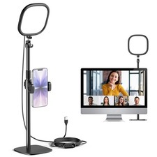 InnoGear Zoom Lighting for Computer, 50 Light Modes Video Conference Black