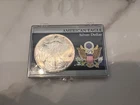 1994 1 oz American Silver Eagle .999 Fine Silver Bullion Coin in Case