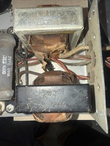 ARC 5 Radio Transmitter Power Supply Estate Find Untested For Parts Or Repair