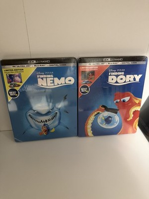 Finding Nemo/Finding Dory Limited 4K steelbook collection BRAND NEW SOLD OUT