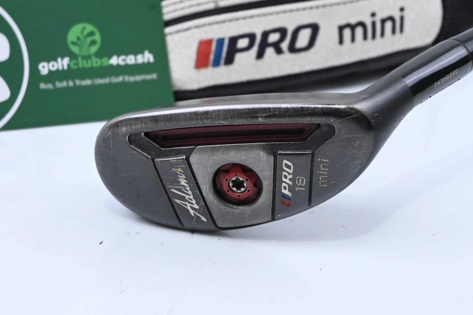 Adams Pro Mini #3 Hybrid / 18 Degree / Stiff Flex Aldila Tour Green ATX 85 - Image 2 of 4