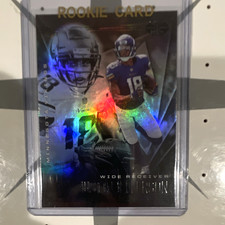 2020 Panini Illusions Rookie Card #22 Justin Jefferson Minnesota Vikings. rookie card picture