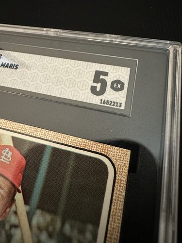 1968 Topps Roger Maris #330 SGC 5 Centered - Picture 4 of 8