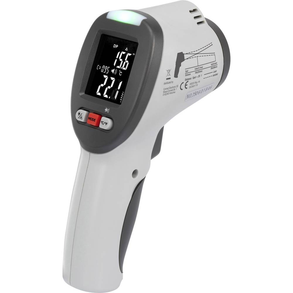 Thermomètre infrarouge à scanner d'humidité pour détecter les ponts thermiques de la maison