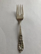 International Richelieu Sterling Silver Salad Fork  6 5/8" No Monogram