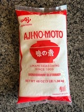 Ajinomoto Umami Seasoning - Monosodium Glutamate 3lb/48oz package -  3 Lbs  