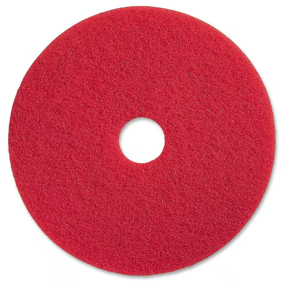 20 In. Dia. Red Buffing Floor Pad (5 per Carton)