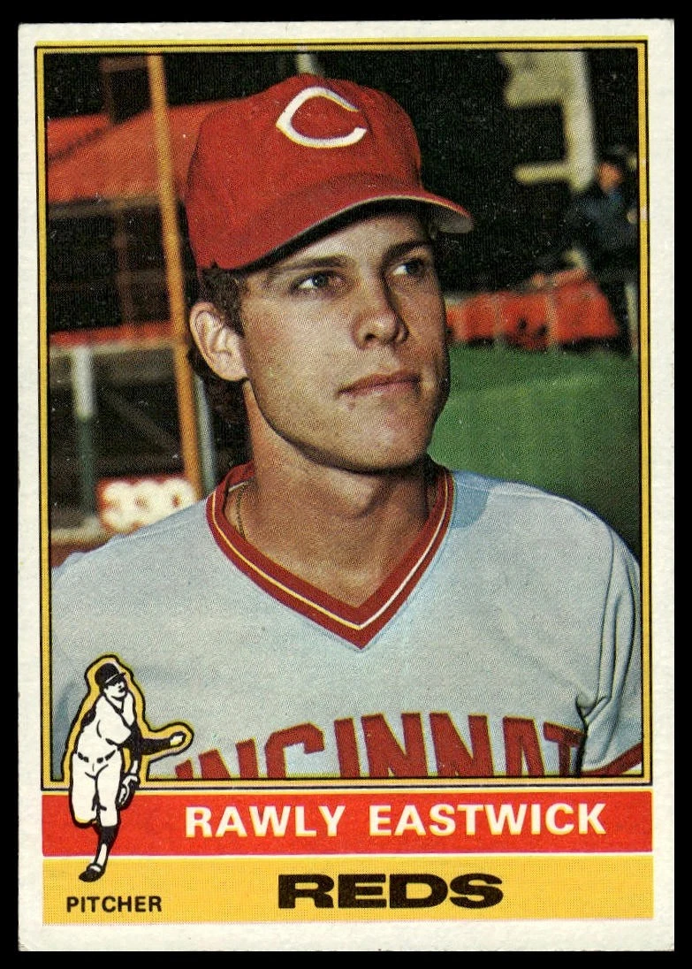1976 Topps #469 Rawly Eastwick Cincinnati Reds Baseball Card